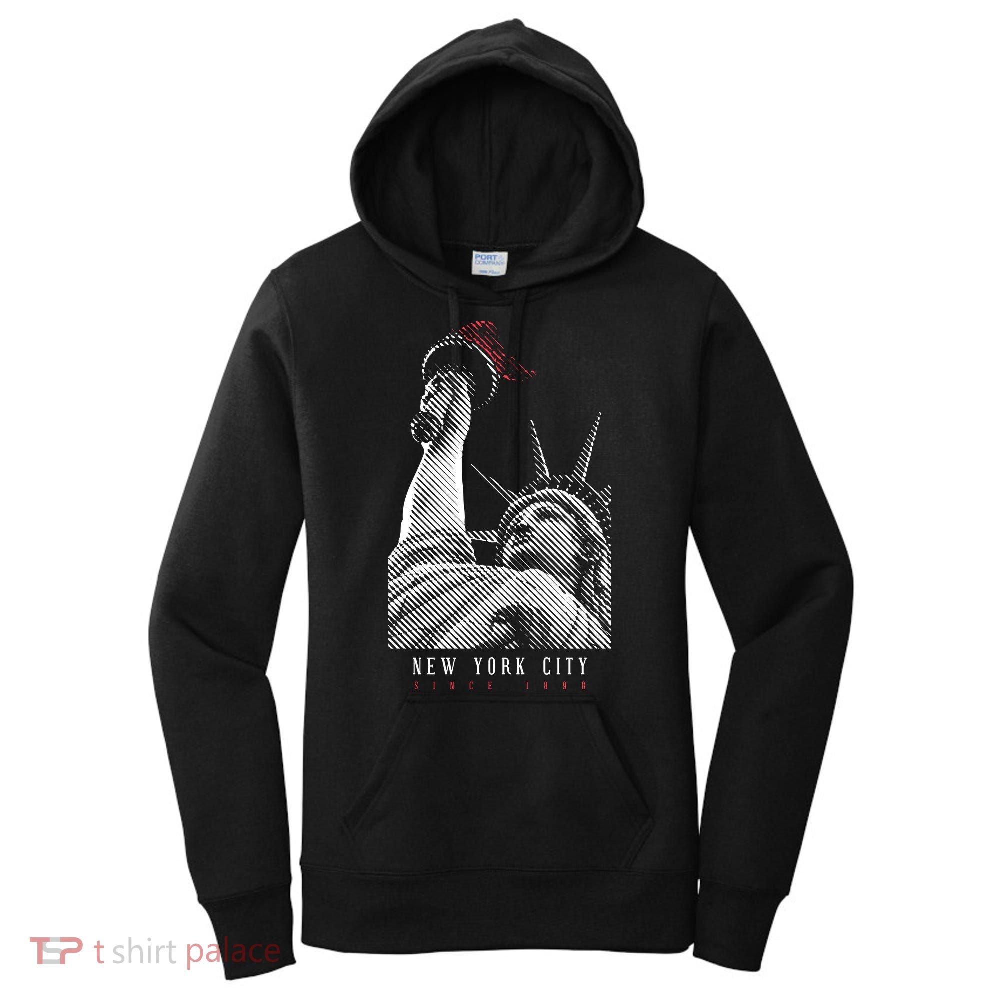 Statue Of Liberty New York City Since 1898 Women's Hoodie