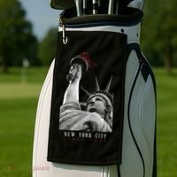 Statue Of Liberty New York City Since 1898 Golf Towel thumb 2