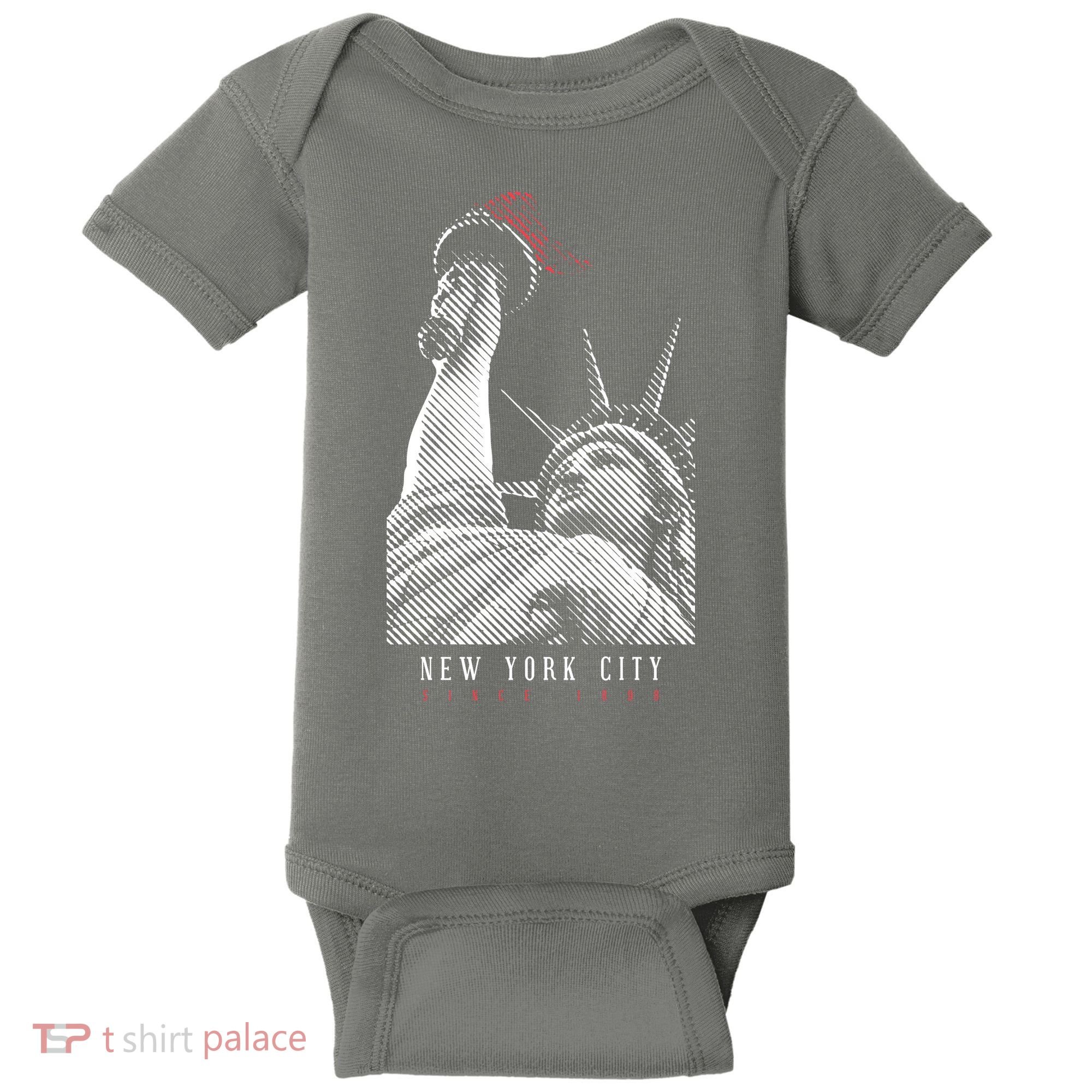 Statue Of Liberty New York City Since 1898 Baby Bodysuit