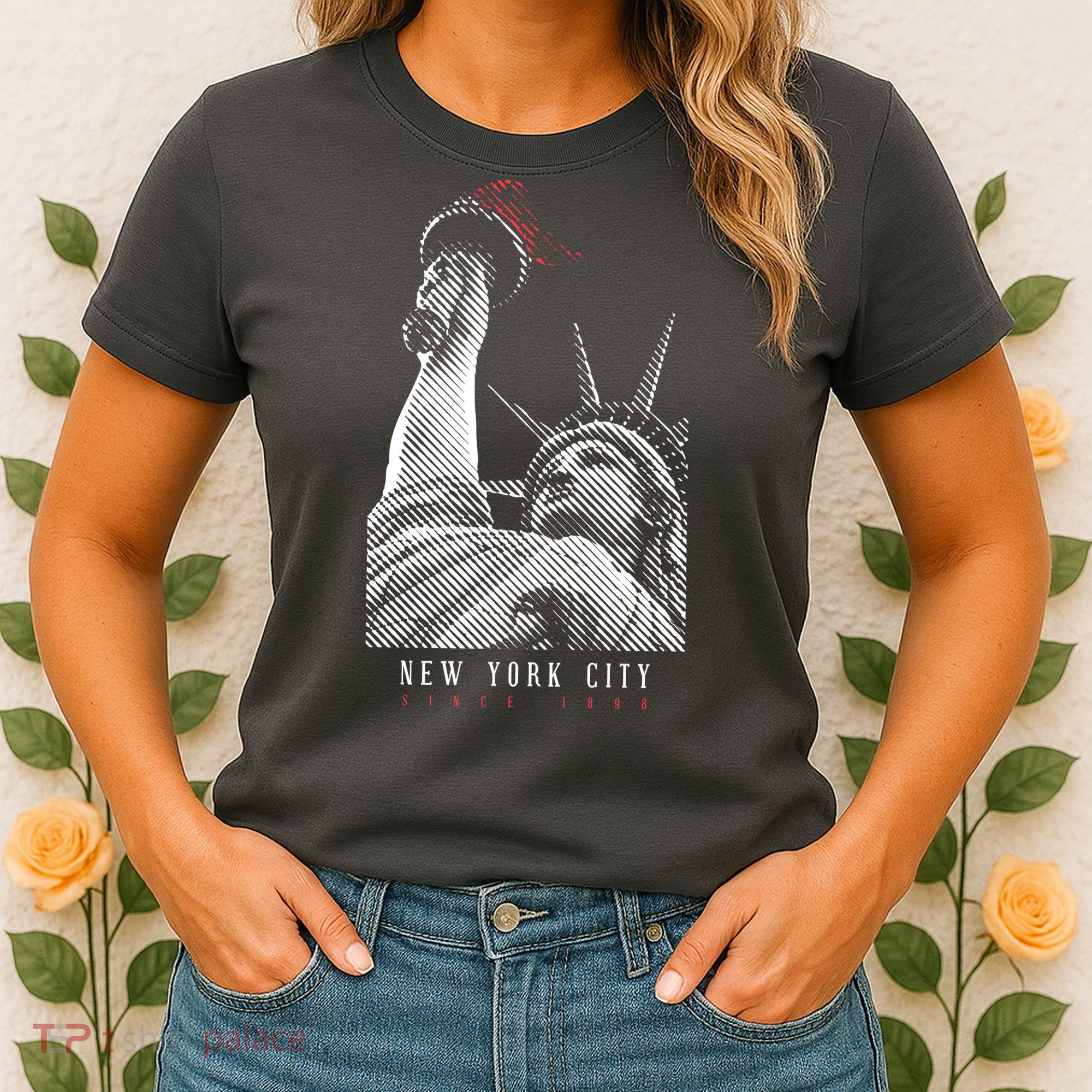 Statue Of Liberty New York City Since 1898 Women's T-Shirt