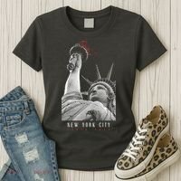 Statue Of Liberty New York City Since 1898 Women's T-Shirt thumb 3