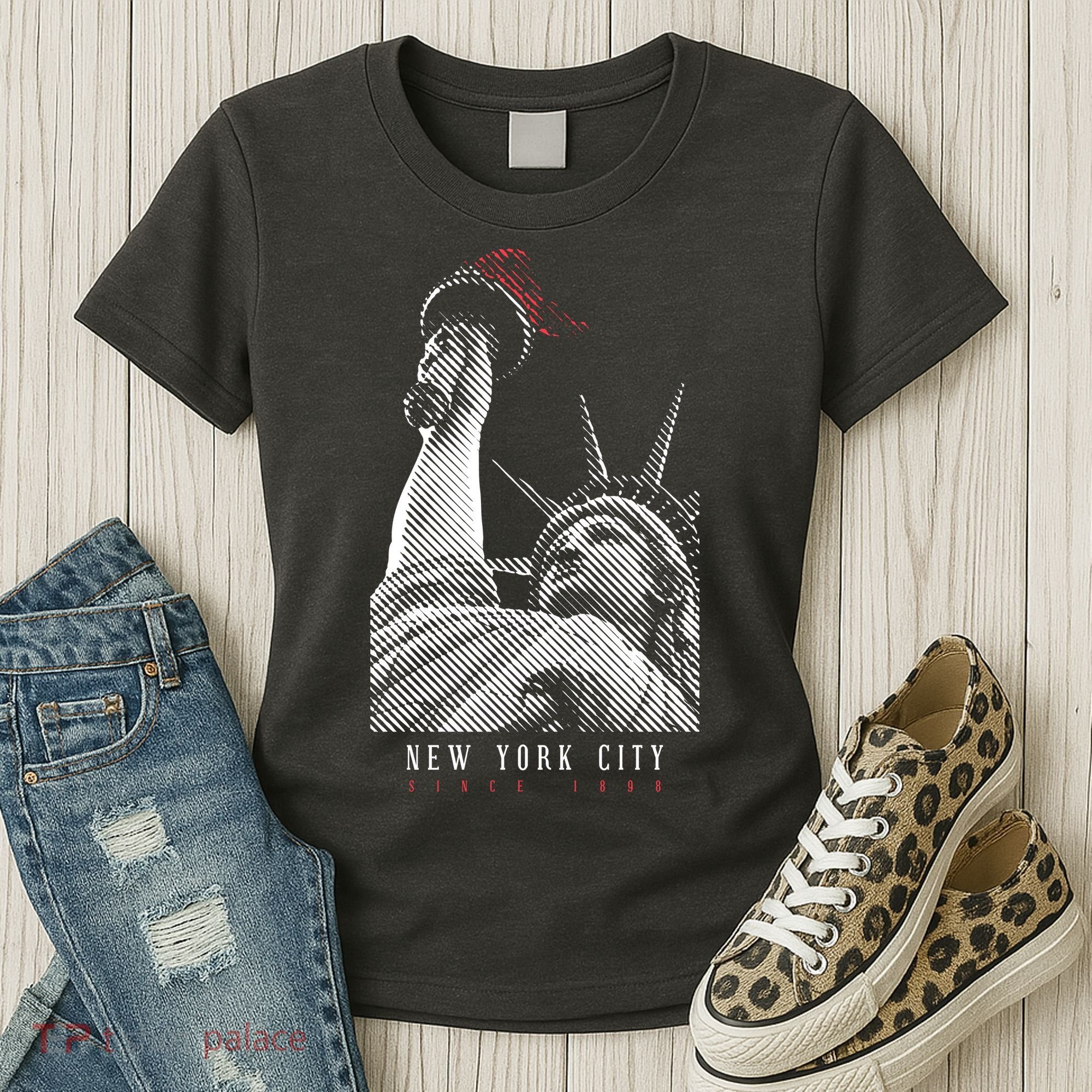 Statue Of Liberty New York City Since 1898 Women's T-Shirt