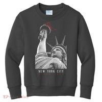 Statue Of Liberty New York City Since 1898 Kids Sweatshirt thumb 0