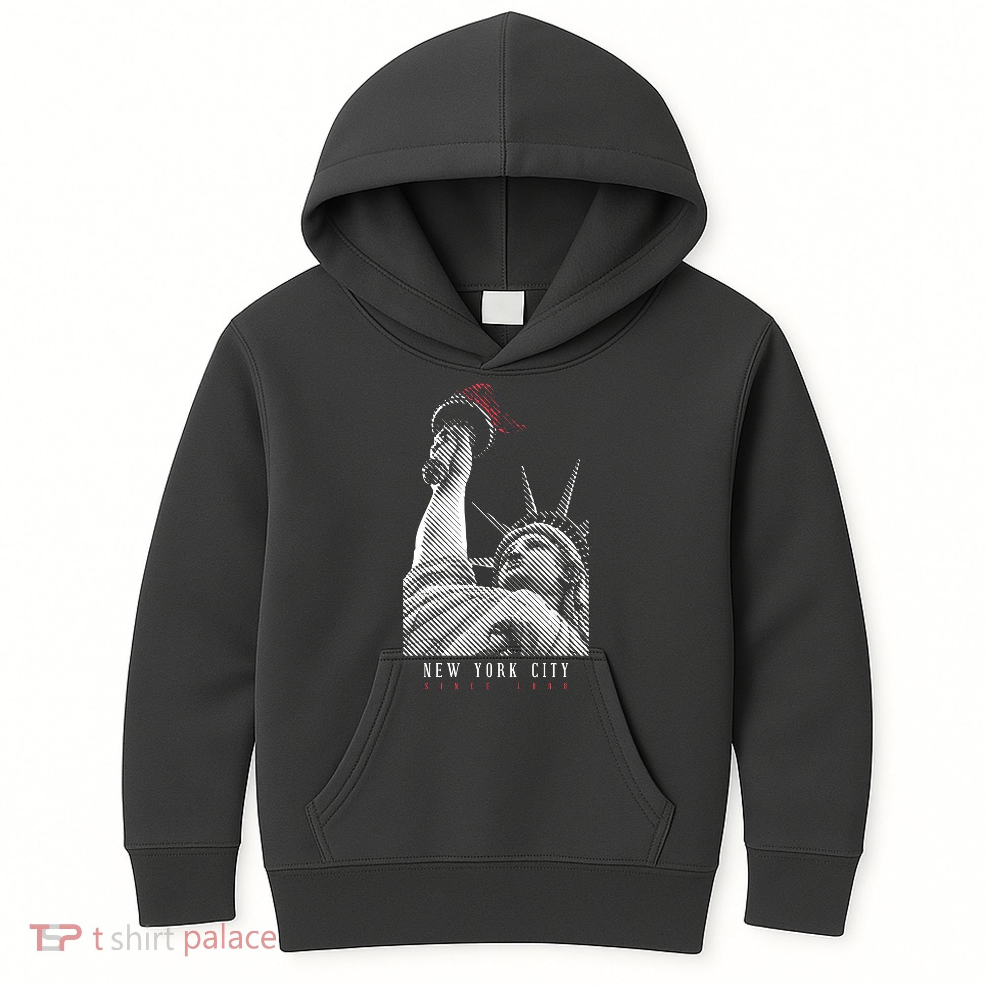 Statue Of Liberty New York City Since 1898 Kids Hoodie