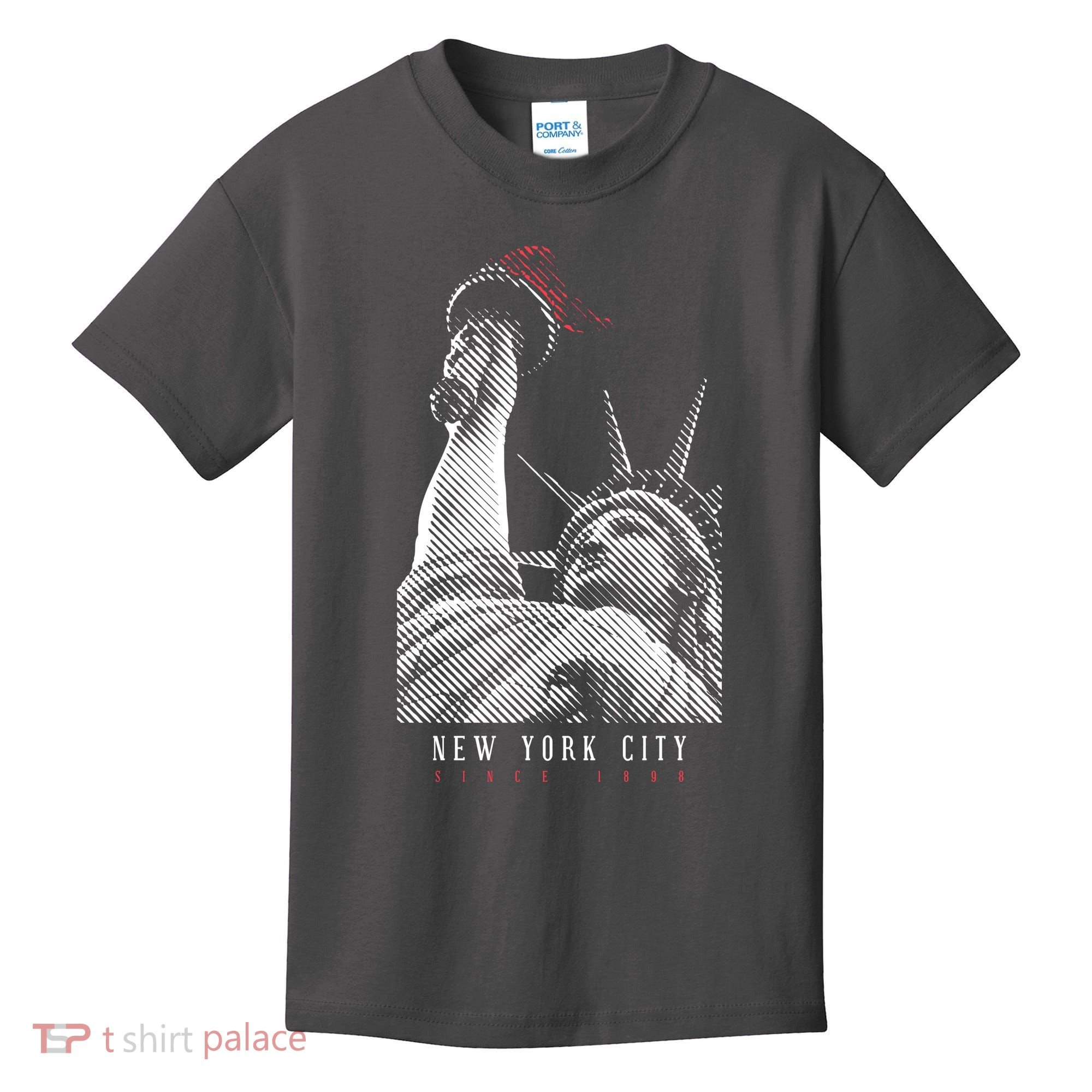 Statue Of Liberty New York City Since 1898 Kids T-Shirt