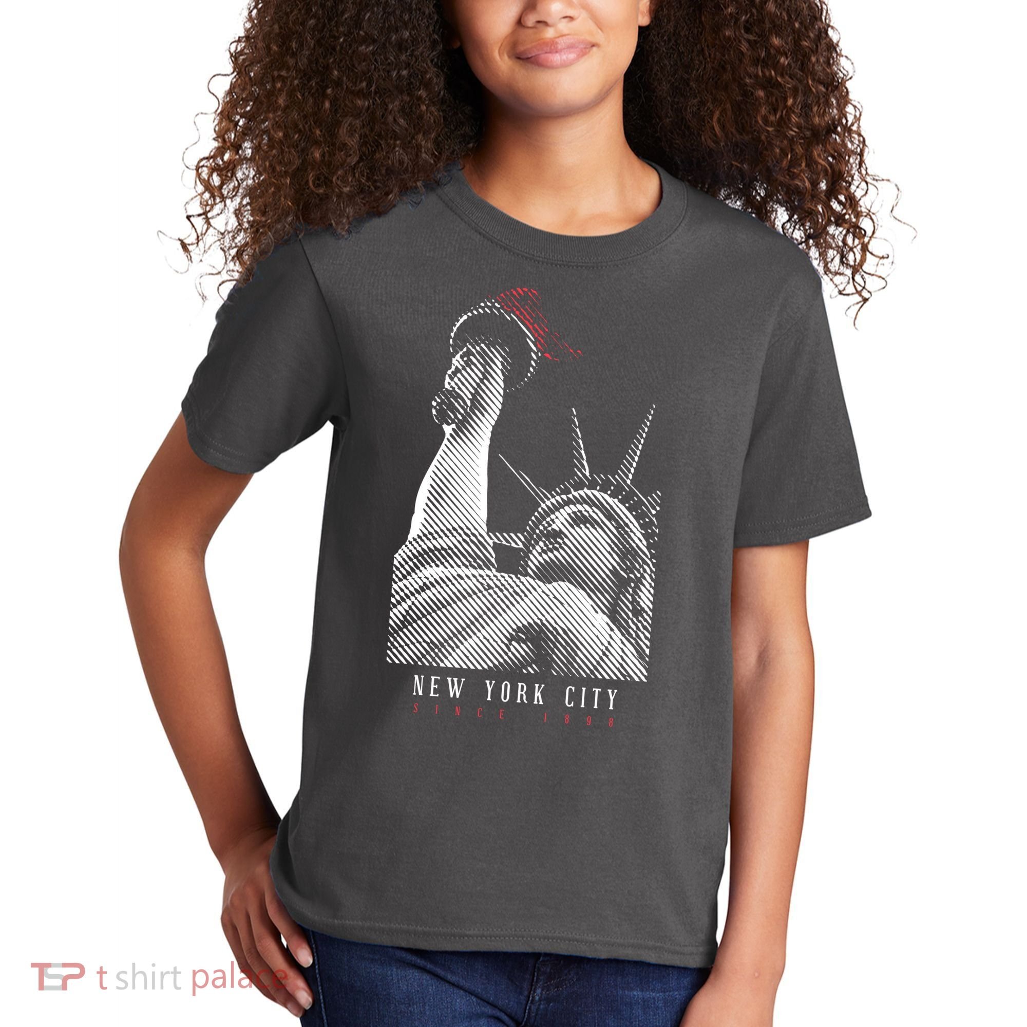 Statue Of Liberty New York City Since 1898 Kids T-Shirt