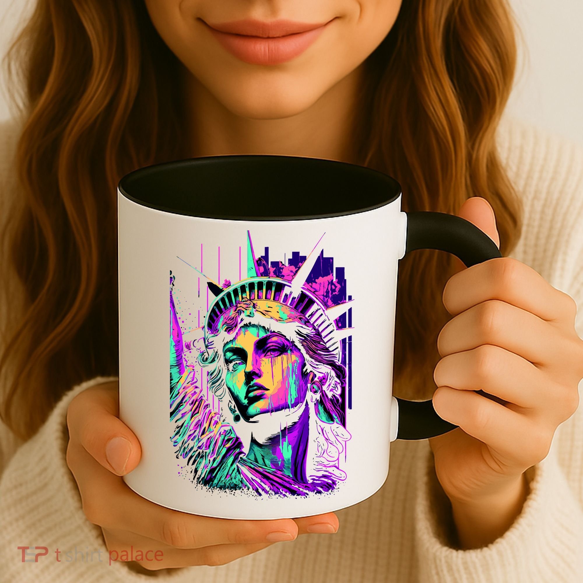 Statue Of Liberty Art Coffee Mug