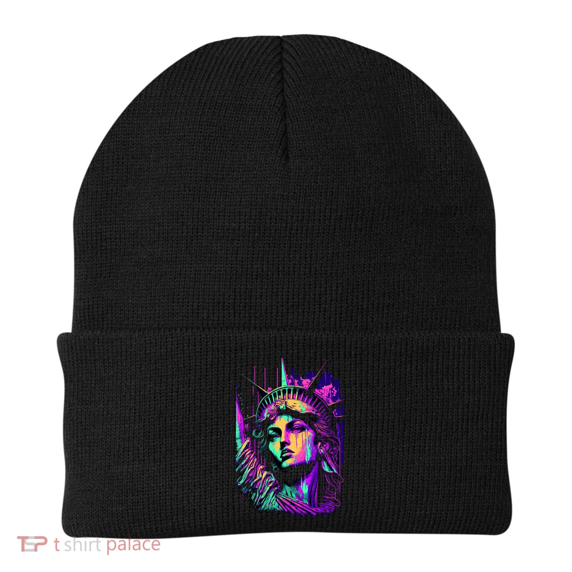 Statue Of Liberty Art Beanie
