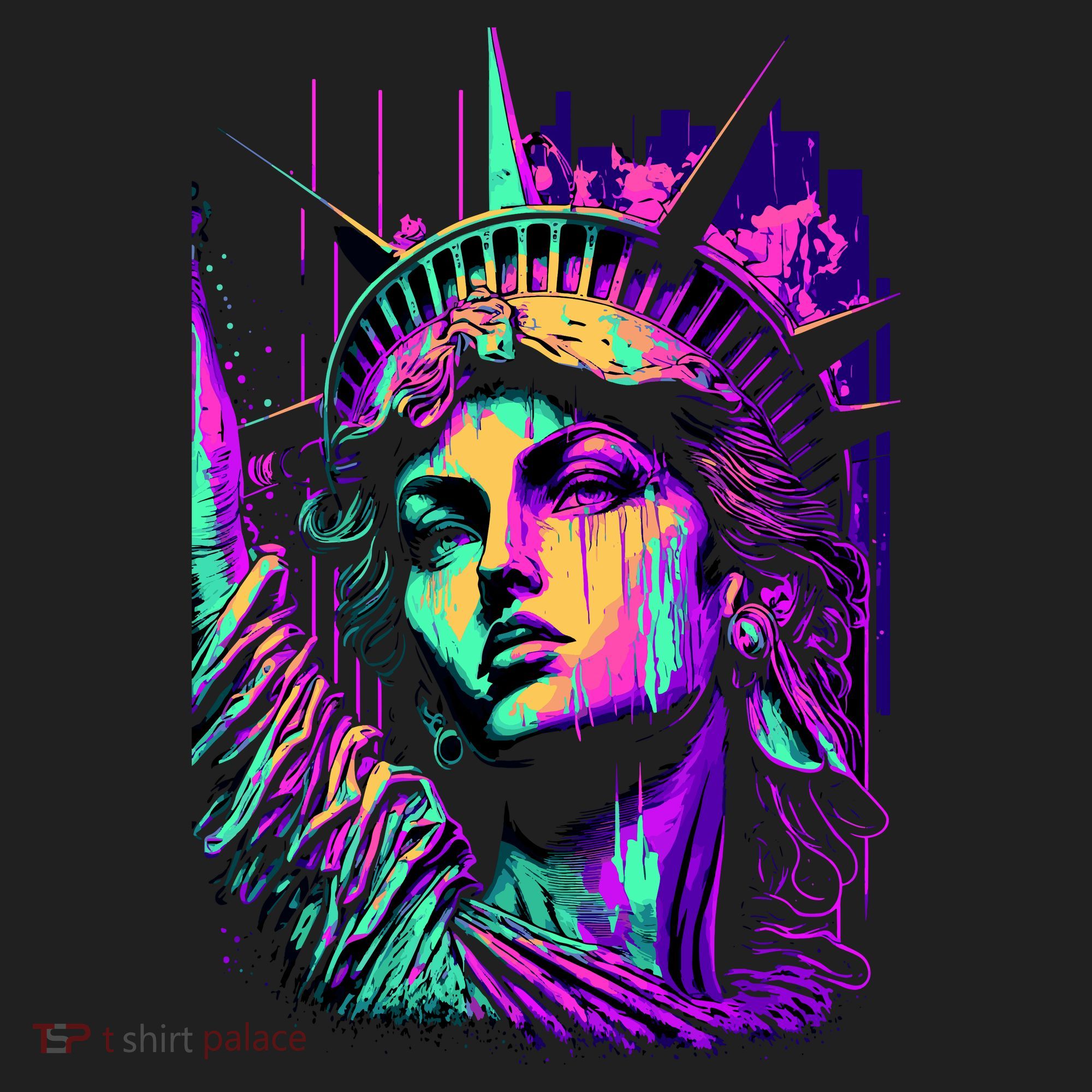 Statue Of Liberty Art Hat