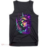 Statue Of Liberty Art Tank Top thumb 0
