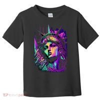 Statue Of Liberty Art Toddler T-Shirt thumb 0