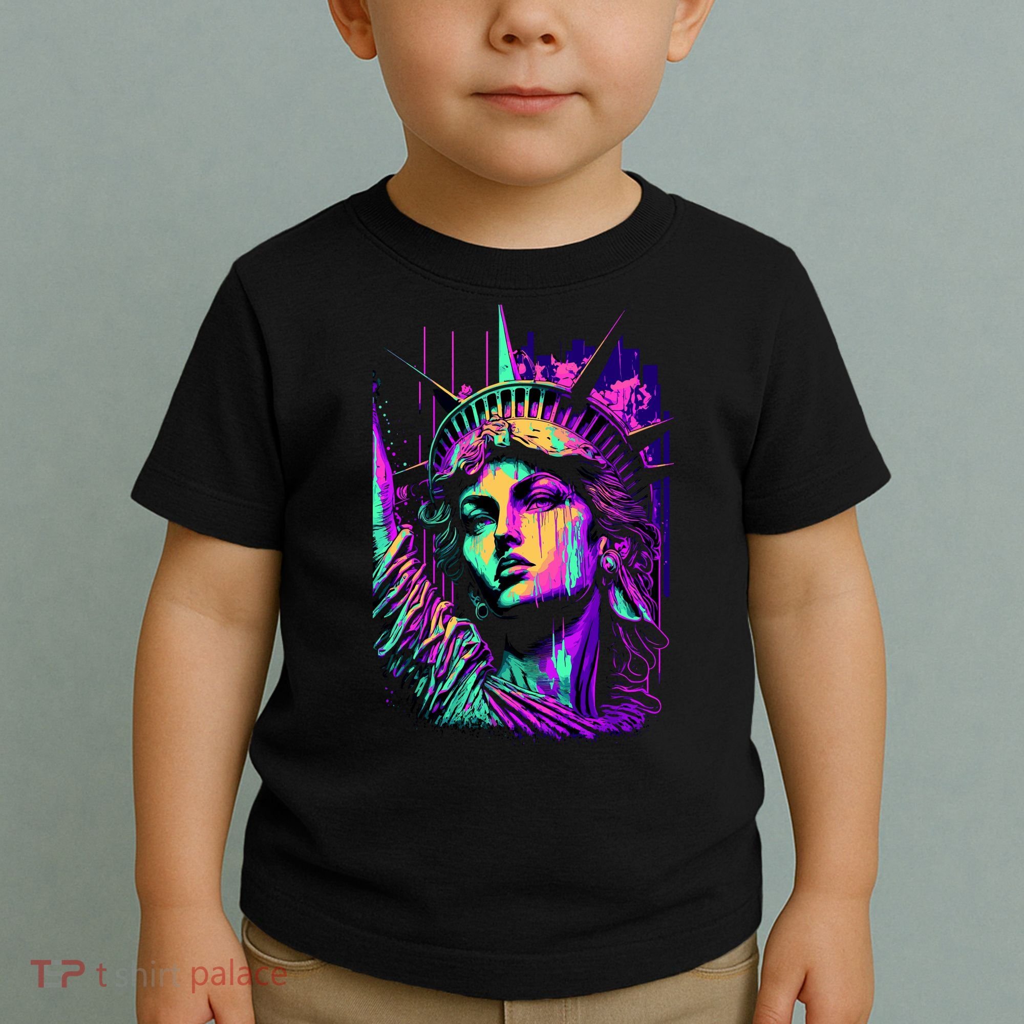 Statue Of Liberty Art Toddler T-Shirt