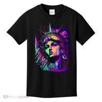 Statue Of Liberty Art Kids T-Shirt thumb 0