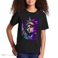 Statue Of Liberty Art Kids T-Shirt thumb 2