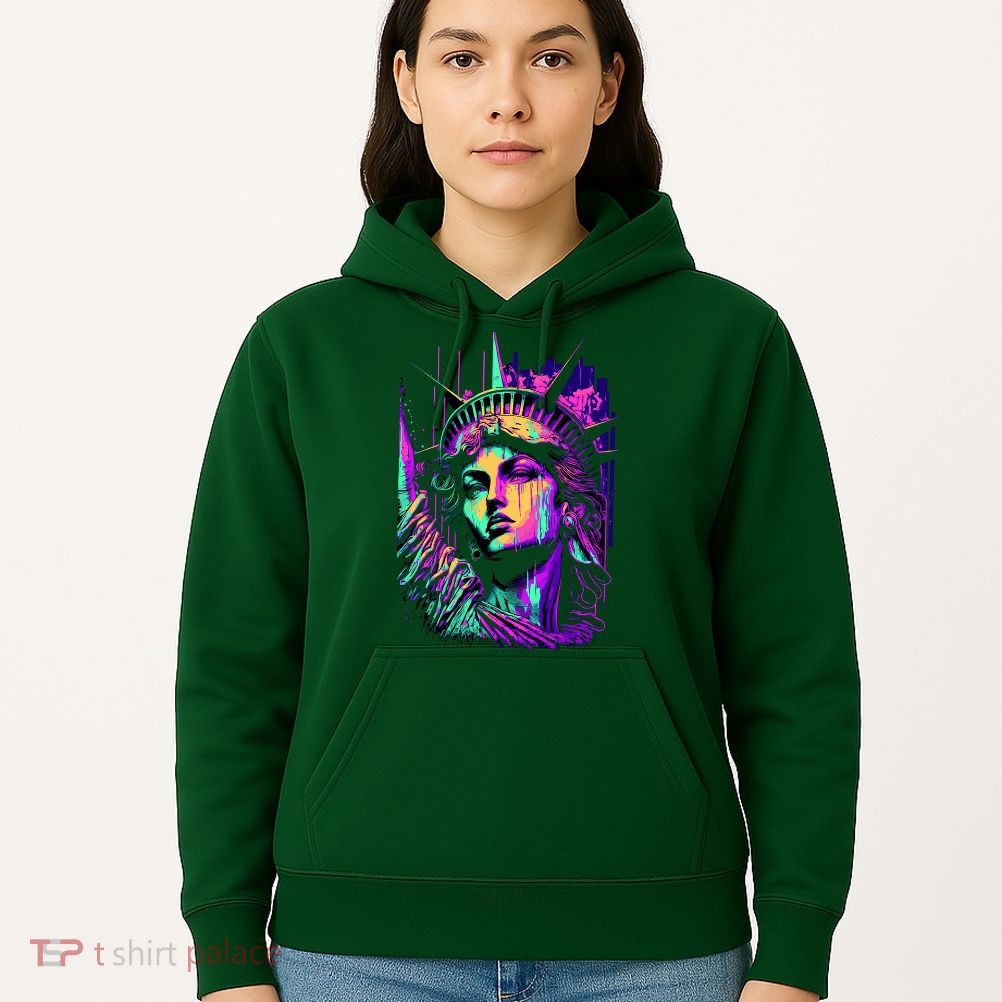 Statue Of Liberty Art Hoodie