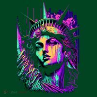 Statue Of Liberty Art Hoodie thumb 7