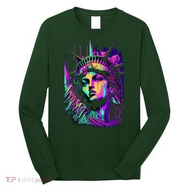Statue Of Liberty Art Long Sleeve Shirt
