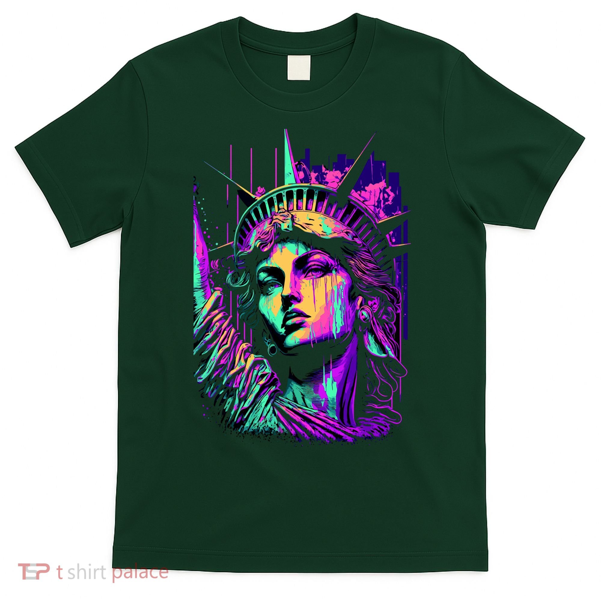 Statue Of Liberty Art T-Shirt