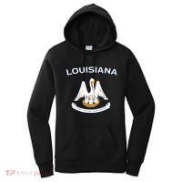 State Of Louisiana Flag Pelican La New Orleans Baton Rouge Women's Hoodie thumb 0