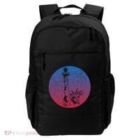 Statue Of Liberty New York Retro Backpack thumb 0