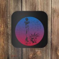 Statue Of Liberty New York Retro Coaster thumb 0