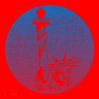 Statue Of Liberty New York Retro Santa Hat thumb 1