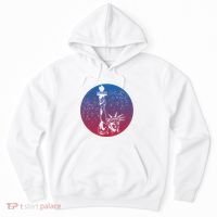 Statue Of Liberty New York Retro Hoodie thumb 0