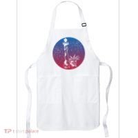 Statue Of Liberty New York Retro Apron thumb 0