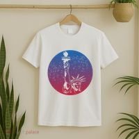 Statue Of Liberty New York Retro T-Shirt thumb 2