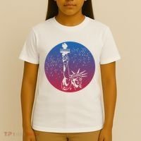 Statue Of Liberty New York Retro T-Shirt thumb 4