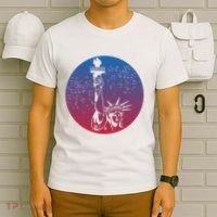 Statue Of Liberty New York Retro T-Shirt thumb 6