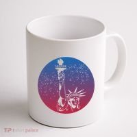 Statue Of Liberty New York Retro Coffee Mug thumb 1