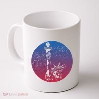 Statue Of Liberty New York Retro Coffee Mug thumb 0