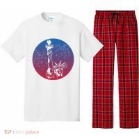 Statue Of Liberty New York Retro Pajama Set thumb 0