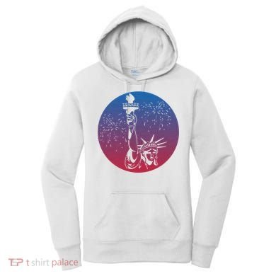 Statue Of Liberty New York Retro Women's Hoodie