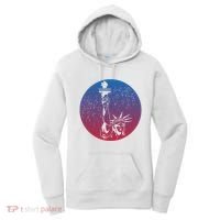 Statue Of Liberty New York Retro Women's Hoodie thumb 0