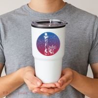 Statue Of Liberty New York Retro Tumbler thumb 2