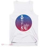 Statue Of Liberty New York Retro Tank Top thumb 0
