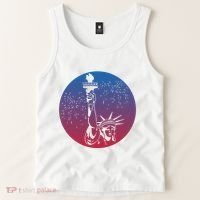 Statue Of Liberty New York Retro Tank Top thumb 2