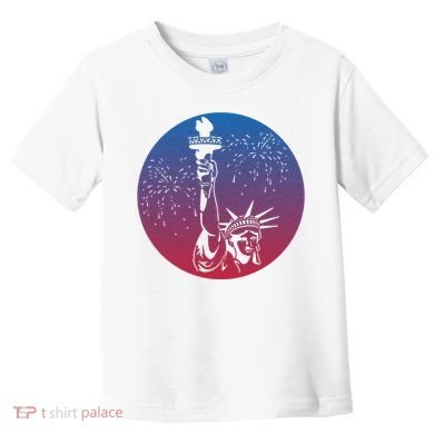 Statue Of Liberty New York Retro Toddler T-Shirt