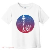Statue Of Liberty New York Retro Toddler T-Shirt thumb 0