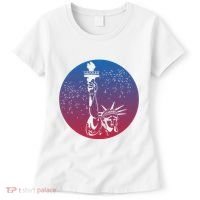 Statue Of Liberty New York Retro Women's T-Shirt thumb 0