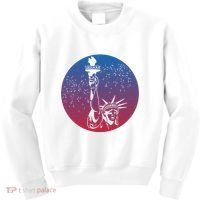 Statue Of Liberty New York Retro Kids Sweatshirt thumb 0