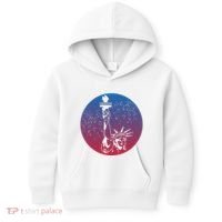 Statue Of Liberty New York Retro Kids Hoodie thumb 0