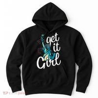 Statue of Liberty Get It American Flag 4th of July Hoodie thumb 0