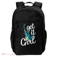 Statue of Liberty Get It American Flag 4th of July Backpack thumb 0