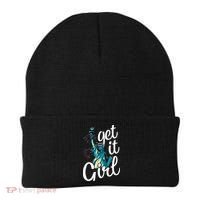 Statue of Liberty Get It American Flag 4th of July Beanie thumb 0