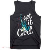 Statue of Liberty Get It American Flag 4th of July Tank Top thumb 0