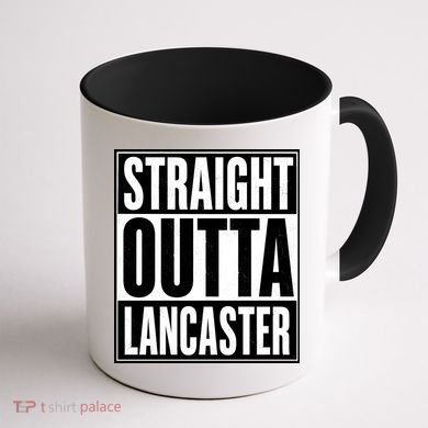 Straight Outta Lancaster Coffee Mug back