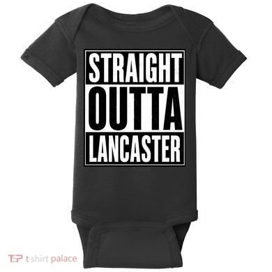 Straight Outta Lancaster Baby Bodysuit